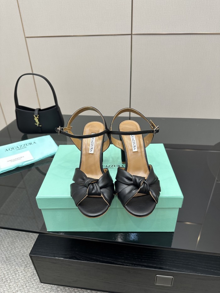 Aquazzura Womens Shoes Pumps Sandals Luxury Brand Tequila Sandal 9cm Heel with Original Box Whatsapp【+1-3239614486】