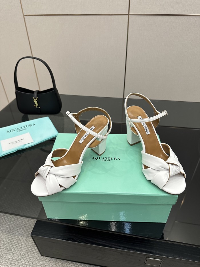 Aquazzura Womens Shoes Pumps Sandals Luxury Brand Tequila Sandal 9cm Heel with Original Box Whatsapp【+1-3239614486】