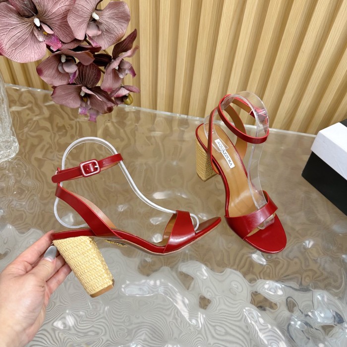 Aquazzura Womens Shoes Pumps Sandals Luxury Brand Tequila Sandal 8cm and 14cm Heel with Original Box Whatsapp【+1-3239614486】