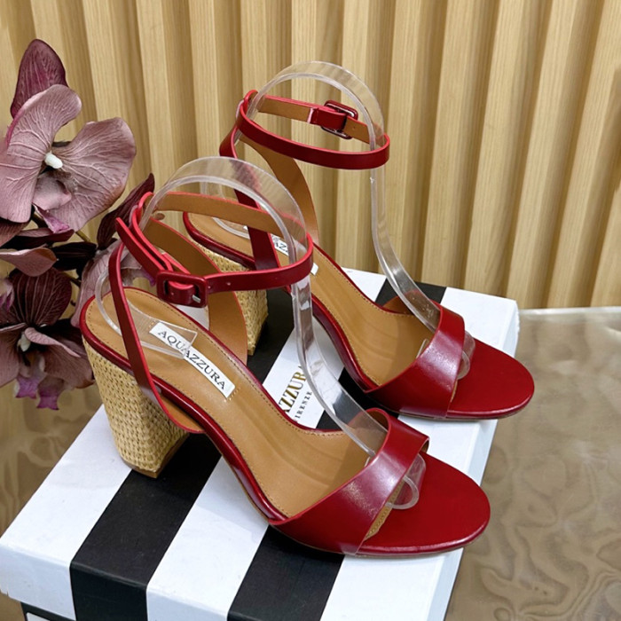 Aquazzura Womens Shoes Pumps Sandals Luxury Brand Tequila Sandal 8cm and 14cm Heel with Original Box Whatsapp【+1-3239614486】