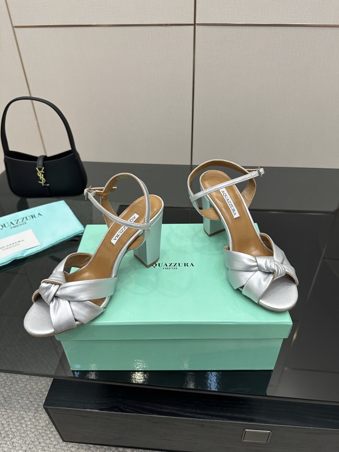 Aquazzura Womens Shoes Pumps Sandals Luxury Brand Tequila Sandal 9cm Heel with Original Box Whatsapp【+1-3239614486】