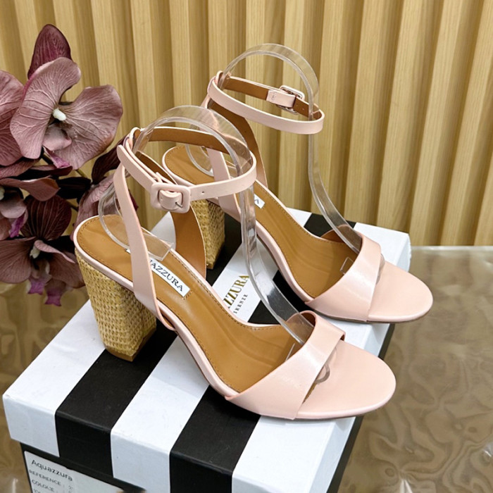 Aquazzura Womens Shoes Pumps Sandals Luxury Brand Tequila Sandal 8cm and 14cm Heel with Original Box Whatsapp【+1-3239614486】