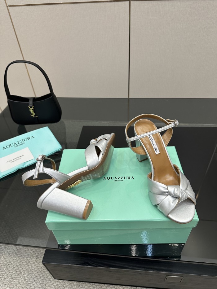 Aquazzura Womens Shoes Pumps Sandals Luxury Brand Tequila Sandal 9cm Heel with Original Box Whatsapp【+1-3239614486】