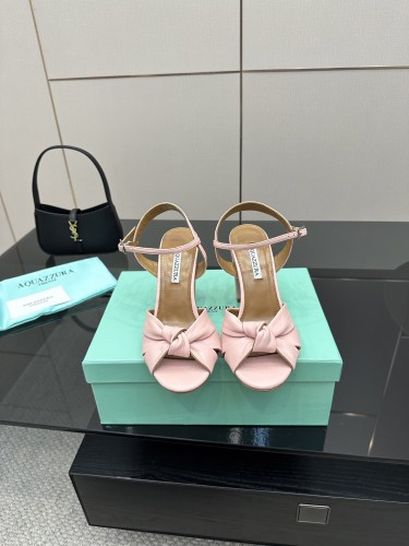 Aquazzura Womens Shoes Pumps Sandals Luxury Brand Tequila Sandal 9cm Heel with Original Box Whatsapp【+1-3239614486】
