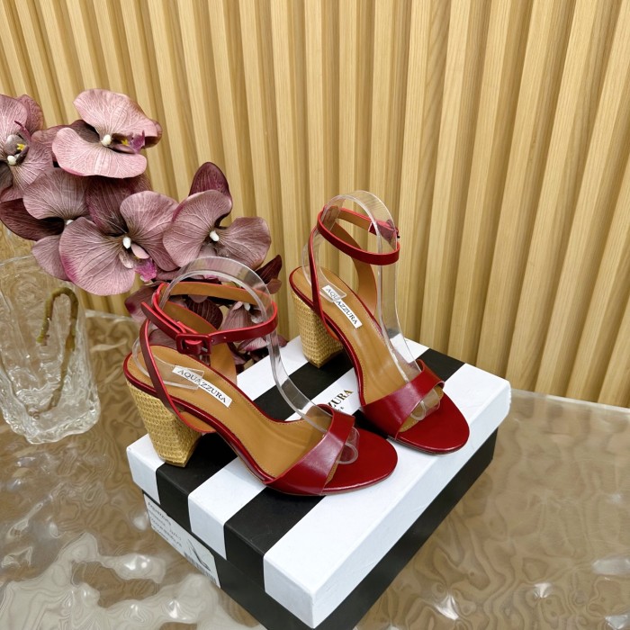 Aquazzura Womens Shoes Pumps Sandals Luxury Brand Tequila Sandal 8cm and 14cm Heel with Original Box Whatsapp【+1-3239614486】
