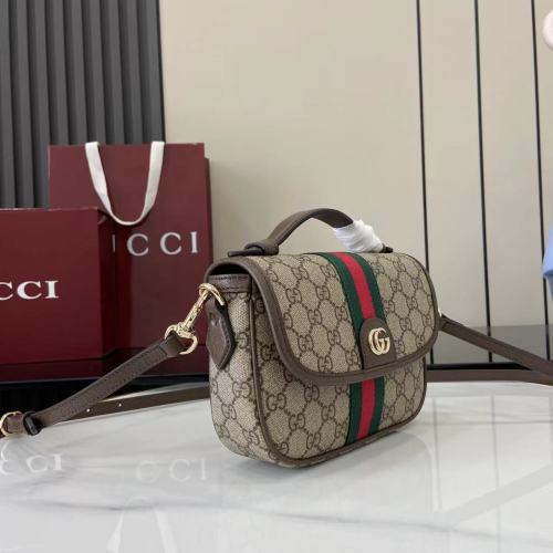 Gucci Womens Bags Shoulder Bag 836843 FAE0J 9789 Luxury Brand Ophidia small top handle bag in Beige GG Canvas 815213 FAD6L 9758 whatsapp 【+1-3239614486】