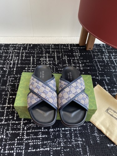 Gucci Womens Mens Unisex Shoes Slippers Sandals Luxury Brand Women's Interlocking G slide sandal in leather 782413 AAAZG 1000 with Original Box whatsapp【+1-3239614486】