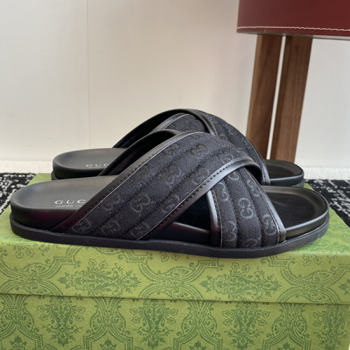 Gucci Womens Mens Unisex Shoes Slippers Sandals Luxury Brand Women's Interlocking G slide sandal in leather 782413 AAAZG 1000 with Original Box whatsapp【+1-3239614486】
