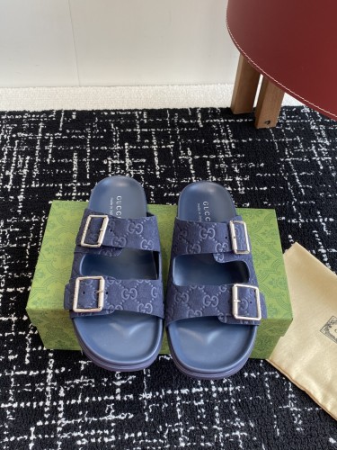 Gucci Womens Mens Unisex Shoes Slippers Sandals Luxury Brand Women's Interlocking G slide sandal in leather 782413 AAAZG 1000 with Original Box whatsapp【+1-3239614486】