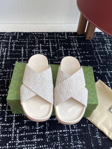 Gucci Womens Mens Unisex Shoes Slippers Sandals Luxury Brand Women's Interlocking G slide sandal in leather 782413 AAAZG 1000 with Original Box whatsapp【+1-3239614486】