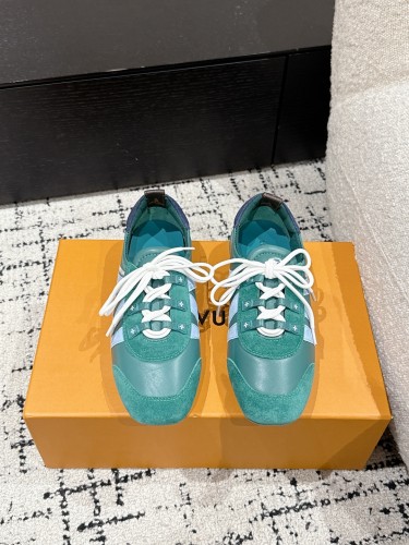 Louis Vuitton Mens Shoes Sneakers Design Luxury Brand LV Sneakerina 1AHNDI with Original Box Whatsapp 【+1-3239614486】