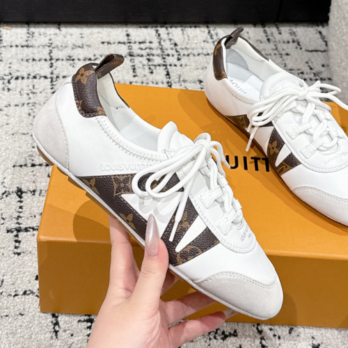 Louis Vuitton Mens Shoes Sneakers Design Luxury Brand LV Sneakerina 1AHNDI with Original Box Whatsapp 【+1-3239614486】