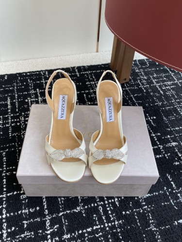 Aquazzura Womens Shoes Pumps Sandals Luxury Brand Tequila Sandal 10cm Heel with Original Box Whatsapp【+1-3239614486】