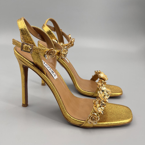 Aquazzura Womens Shoes Pumps Sandals Luxury Brand Tequila Sandal 10cm Heel with Original Box Whatsapp【+1-3239614486】