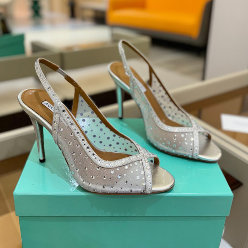 Aquazzura Womens Shoes Pumps Sandals Luxury Brand Tequila Sandal 10cm Heel with Original Box Whatsapp【+1-3239614486】