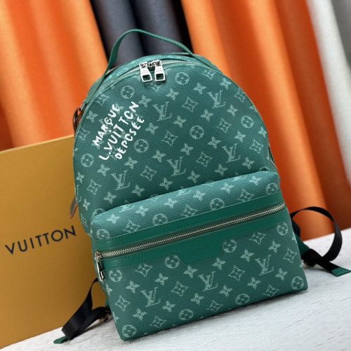 Louis Vuitton Womens Bags Backpacks Luxury Brand Discovery Backpack PM Monogram Eclipse Canvas Whatsapp【+1-3239614486】