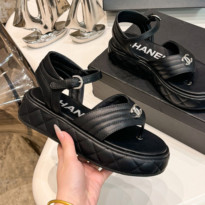 Chanel Women Shoes Fashion Summer Sandals Slippers Luxury Brand with Original Box Whatsapp 【+1-3239614486】