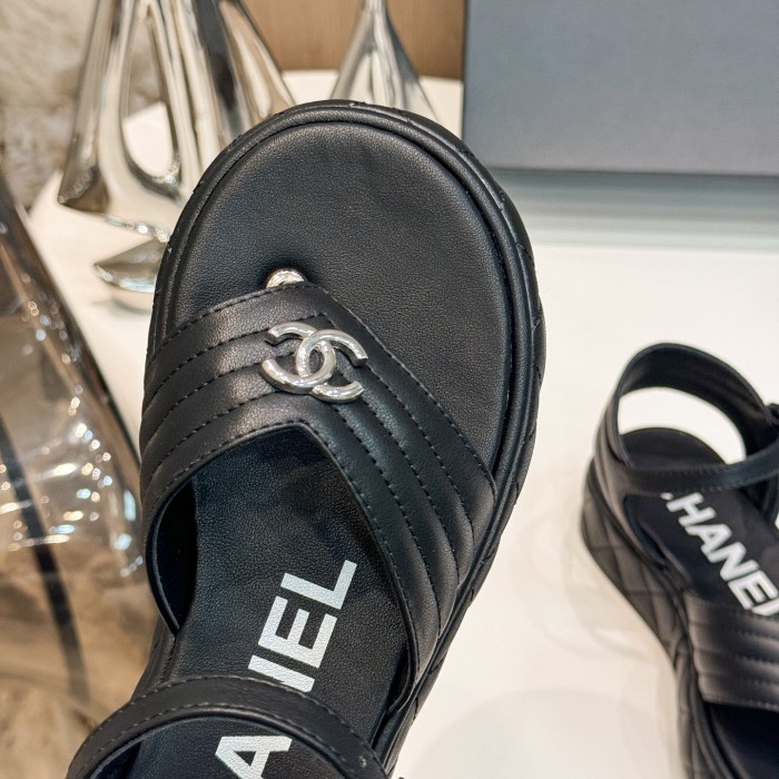 Chanel Women Shoes Fashion Summer Sandals Slippers Luxury Brand with Original Box Whatsapp 【+1-3239614486】