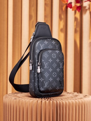 Louis Vuitton Mens Bag Shoulder Bag Luxury Brand Avenue Slingbag PM M47137 with Original Box whatsapp 【+1-3239614486】