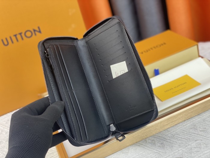 Louis Vuitton Mens Womens Wallets Purse M81743 Luxury Brand Designer Zippy Wallet Vertical with Original Box whatsapp 【+1-3239614486】