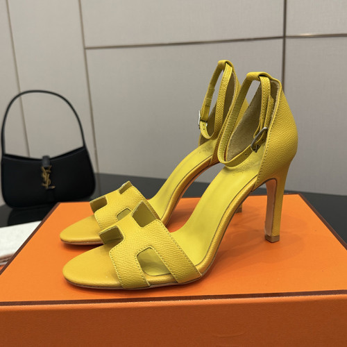 Hermes Womens Shoes Premiere Joy Slippers Sandals with 6.5cm and 9cm Heel Casual Fashion Sandals Luxury Brand with Original Box Whatsapp【+1-3239614486】