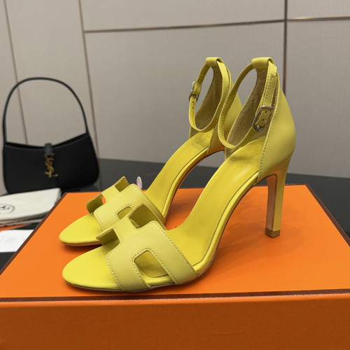 Hermes Womens Shoes Premiere Joy Slippers Sandals with 6.5cm and 9cm Heel Casual Fashion Sandals Luxury Brand with Original Box Whatsapp【+1-3239614486】