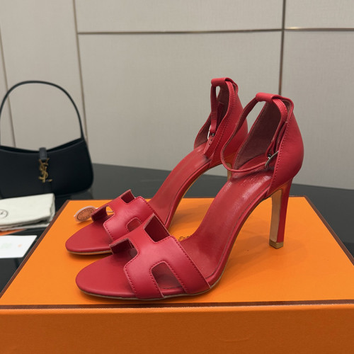 Hermes Womens Shoes Premiere Joy Slippers Sandals with 6.5cm and 9cm Heel Casual Fashion Sandals Luxury Brand with Original Box Whatsapp【+1-3239614486】