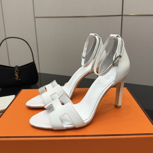 Hermes Womens Shoes Premiere Joy Slippers Sandals with 6.5cm and 9cm Heel Casual Fashion Sandals Luxury Brand with Original Box Whatsapp【+1-3239614486】
