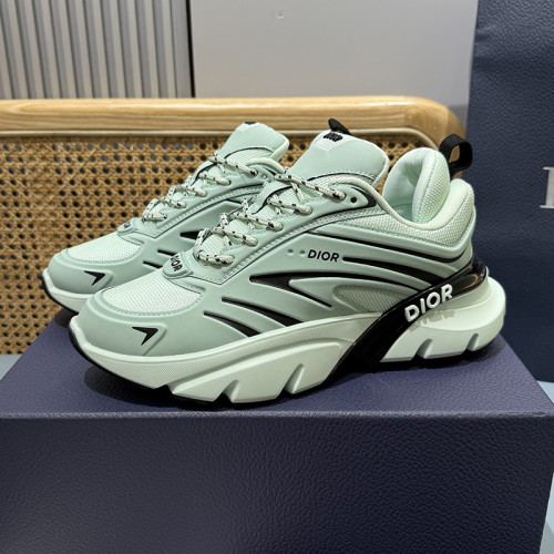 Dior Mens Shoes Sneakers Luxury Brand Breathable B44 Dior DIOR AND LEWIS HAMILTON B44 Blade Sneaker with Original Box Whatsapp 【+1-3239614486】