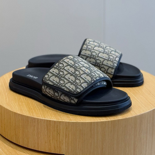 Dior Mens Shoes Sandals Luxury Designer Dior Aqua Sandal Dior Oblique Jacquard 3SA167ZSA_H969 with Original Box whatsapp 【+1-3239614486】