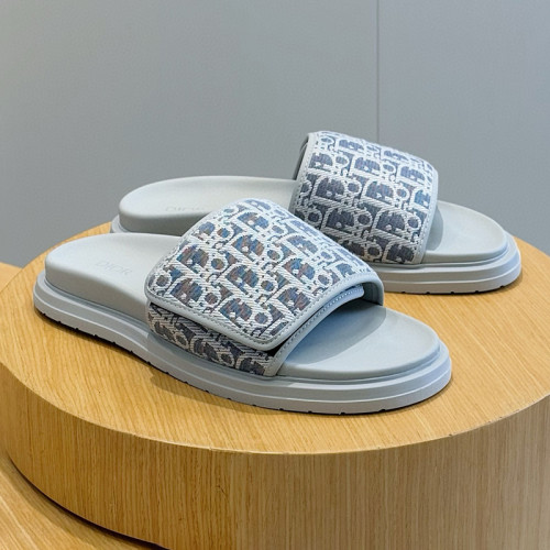 Dior Mens Shoes Sandals Luxury Designer Dior Aqua Sandal Dior Oblique Jacquard 3SA167ZSA_H969 with Original Box whatsapp 【+1-3239614486】