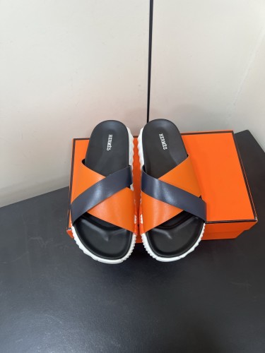Hermes Mens Shoes Slippers Sandals Casual Fashion Sandals Luxury Brand Infra sandal with Original Box Whatsapp【+1-3239614486】