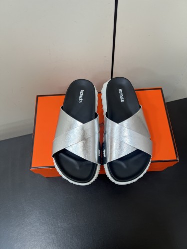 Hermes Mens Shoes Slippers Sandals Casual Fashion Sandals Luxury Brand Infra sandal with Original Box Whatsapp【+1-3239614486】