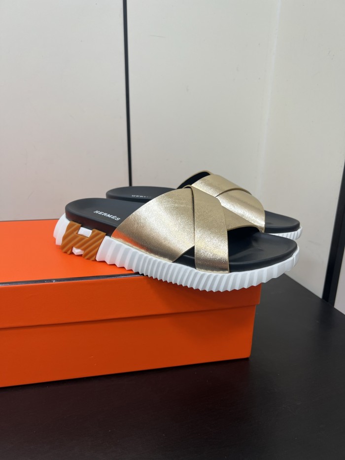 Hermes Mens Shoes Slippers Sandals Casual Fashion Sandals Luxury Brand Infra sandal with Original Box Whatsapp【+1-3239614486】