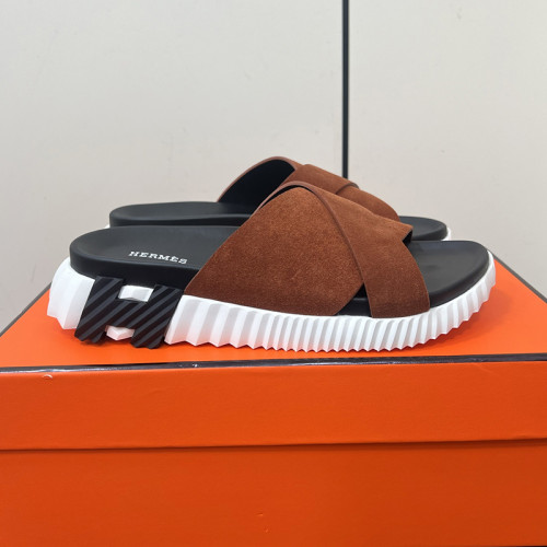 Hermes Mens Shoes Slippers Sandals Casual Fashion Sandals Luxury Brand Infra sandal with Original Box Whatsapp【+1-3239614486】