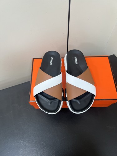 Hermes Mens Shoes Slippers Sandals Casual Fashion Sandals Luxury Brand Infra sandal with Original Box Whatsapp【+1-3239614486】
