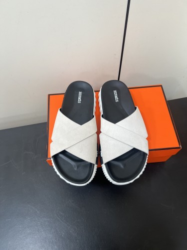 Hermes Mens Shoes Slippers Sandals Casual Fashion Sandals Luxury Brand Infra sandal with Original Box Whatsapp【+1-3239614486】