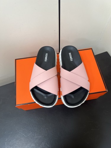 Hermes Mens Shoes Slippers Sandals Casual Fashion Sandals Luxury Brand Infra sandal with Original Box Whatsapp【+1-3239614486】