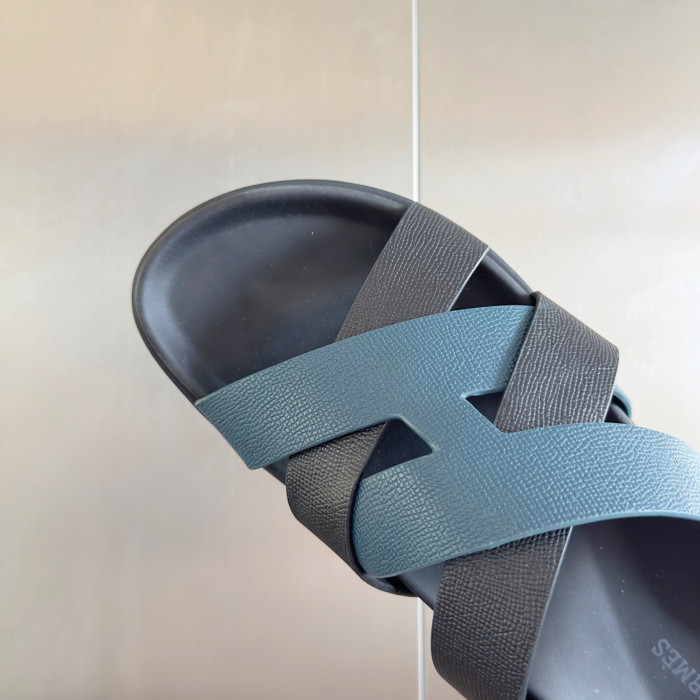 Hermes Mens Shoes Slippers Sandals Casual Fashion Sandals Luxury Brand Kazimir Sandal with Original Box Whatsapp【+1-3239614486】