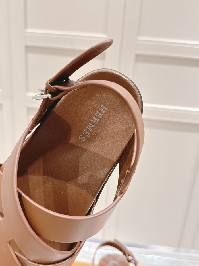 Hermes Mens Shoes Slippers Sandals Casual Fashion Sandals Luxury Brand Kazimir Sandal with Original Box Whatsapp【+1-3239614486】