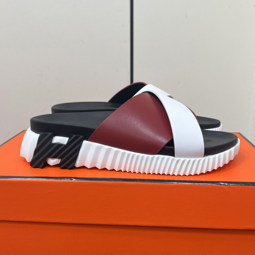 Hermes Mens Shoes Slippers Sandals Casual Fashion Sandals Luxury Brand Infra sandal with Original Box Whatsapp【+1-3239614486】