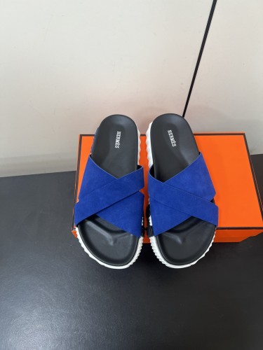 Hermes Mens Shoes Slippers Sandals Casual Fashion Sandals Luxury Brand Infra sandal with Original Box Whatsapp【+1-3239614486】