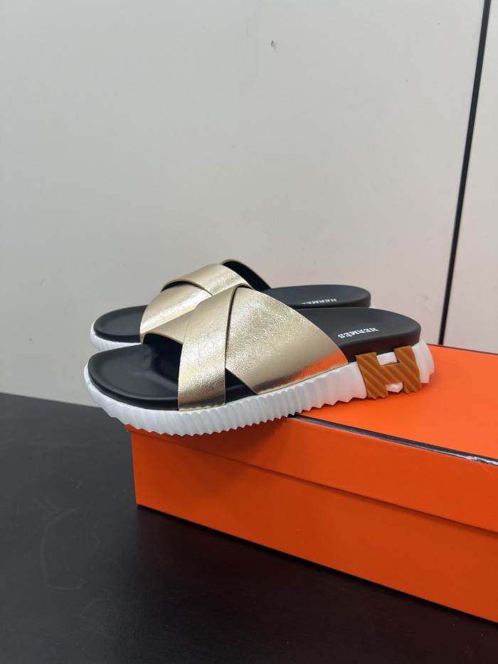 Hermes Mens Shoes Slippers Sandals Casual Fashion Sandals Luxury Brand Infra sandal with Original Box Whatsapp【+1-3239614486】
