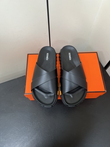 Hermes Mens Shoes Slippers Sandals Casual Fashion Sandals Luxury Brand Infra sandal with Original Box Whatsapp【+1-3239614486】