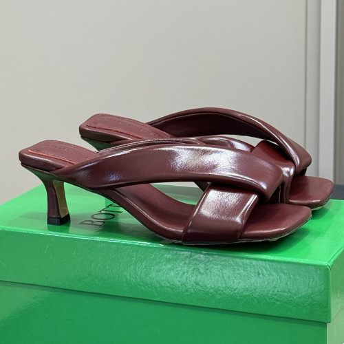 Bottega Veneta Womens Shoes Fashion Slippers Luxury Brand BV Riva Mule 5cm Heel Summer with Original Box Whatsapp 【+1-3239614486】