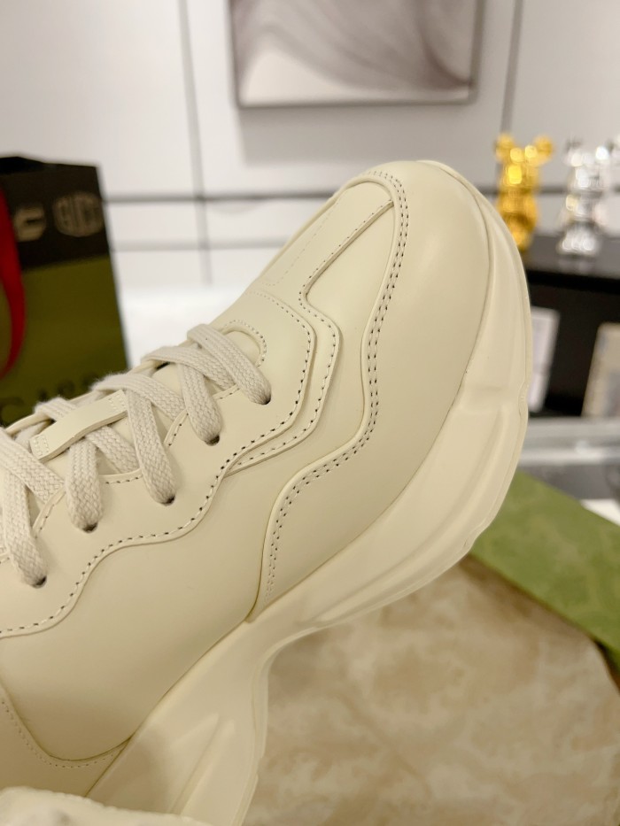 Gucci Mens Shoes Sneakers Luxury Brand Men's GG Rhyton sneaker with Original Box 703810 DRW00 9522