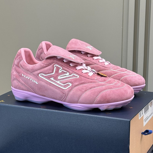 Louis Vuitton Mens Womens Unisex Shoes Fashion Sneakers Design Luxury Brand LV Footprint Soccer 1AHTXY with Original Box Whatsapp 【+1-3239614486】