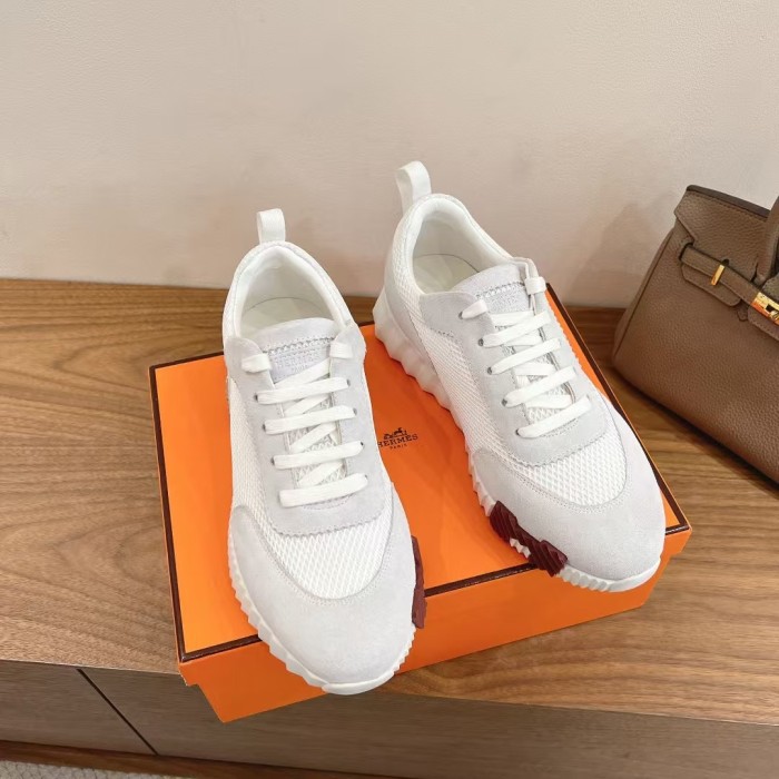 Hermes Womens Mens Unisex Casual Shoes Fashion Sneakers Luxury Brand with Original Box Whatsapp【+1-3239614486】