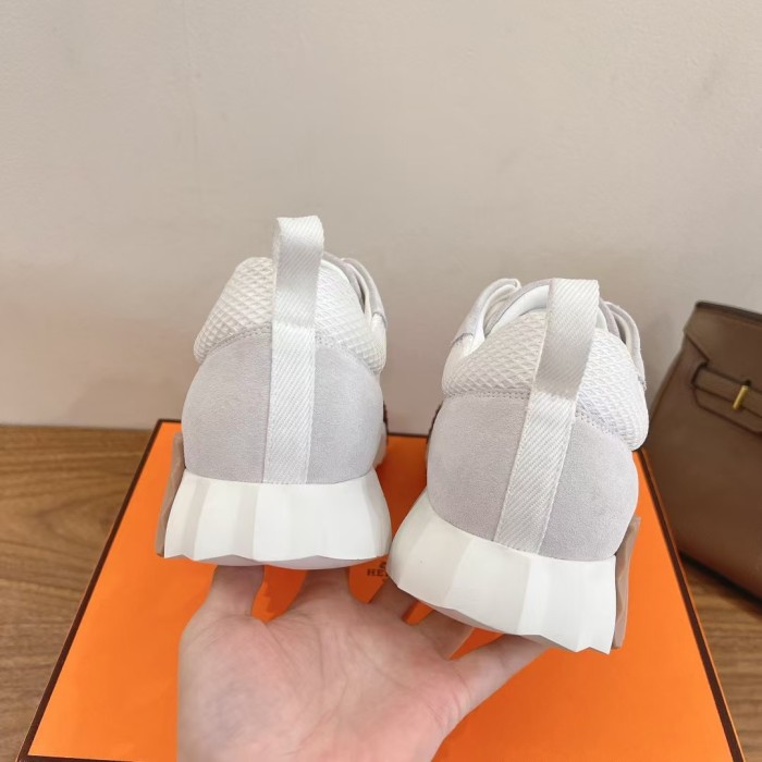 Hermes Womens Mens Unisex Casual Shoes Fashion Sneakers Luxury Brand with Original Box Whatsapp【+1-3239614486】