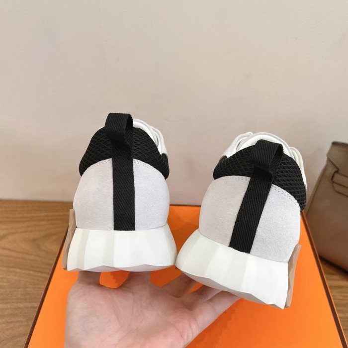 Hermes Womens Mens Unisex Casual Shoes Fashion Sneakers Luxury Brand with Original Box Whatsapp【+1-3239614486】